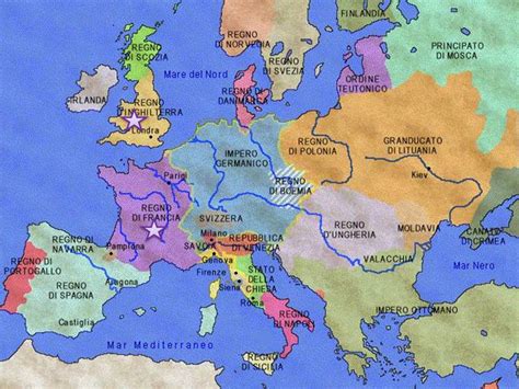 La formazione delle monarchie nazionali in Europa 